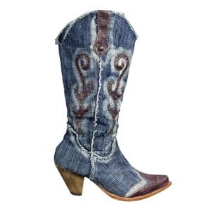 TendenZ Blue Heels | Size 8